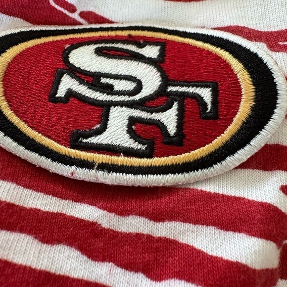 NWT Zubaz San Francisco 49ers Men's Zebra Comfy Pant/Team Apparel/ small - Picture 4 of 8